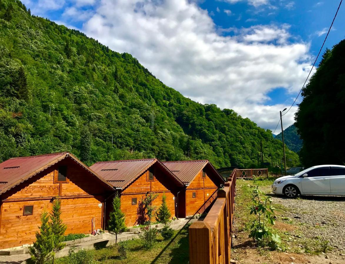 Tuva Villa Bungalov Çamlıhemşin Exteriör bild